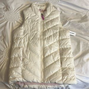 White Old Navy vest (never worn)